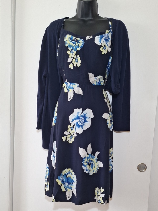 Old Navy Dresses & Skirts - Old Navy Summer Dress With Matching Shrug XL 16 18 Floral Summer Dress Cardigan